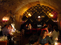 Faust cellar in Buda Castle.