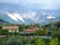 The Carrara quarries were the favored marble suppliers to Michelangelo