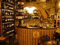 We sipped some wine at Il Pirun, one of the few evening spots in Corniglia.