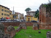 Old Roman baths near the Tower