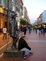 References to Joyce's Ulysses are ubiquitous in Dublin.  An award for pubs is even named after the author.