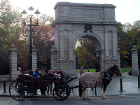 The park was once encircled by walls and limited to use by the surrounding residents.