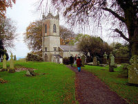 Built in the early 19th century on the remains of a 13th century church