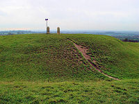 Atop the Royal Seat is the Stone of Destiny at which the High Kings of Ireland were crowned.  If the king-to-be completed a given set of tasks the stone would scream at his touch to announce his worthiness to be king.