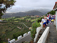 Founded by the British in 1891, the golf course blanketing the edge of the caldera is the oldest in Spain.