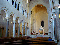 Bari's current duomo is a prime example of Apulian Romanesque architecture.