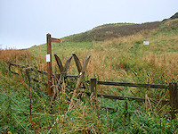 Intersecting the Pennine Way