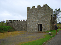 A turret at Vindolanda