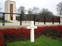 First buried among the other soldiers, Patton's grave was moved to a new site to allow for large numbers of visitors.