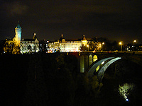 The Luxembourg national bank tower is one of the most recognizable symbols of Luxembourg.