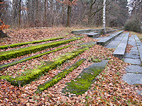 The structures at the Reichparteitagsgelände are some of the few remaining from the Third Reich.