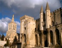 The Palais des Papes.