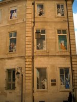 A mural near Place de l'Horlage