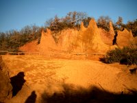 Ochre quarries of the Colorado Provençal.