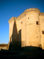 Tarascon with Beaucaire across the river