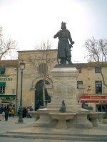 Statue of King Louis IX.