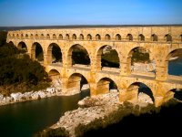 The magnificent Pont du Gard