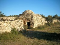 Bories were used to provide shelter to shepherds.