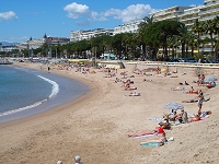 Most sandy beaches have the sand imported.