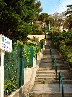 We climbed these stairs about 25  times during the course of our stay.