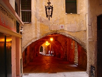 These hidden passageways were intended to allow movement of defenders during an attack by sea.