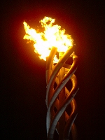 Turin's Olympic flame