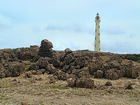 The lighthouse gets its name from the wreck of the California passenger ship which went down a few years before the lighthouse was completed in 1916.