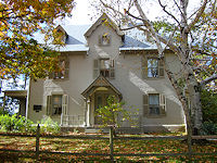 Author of Uncle Tom's Cabin, Harriet Beecher Stowe lived in Hartford for years as Mark Twain's neighbor