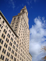 Completed in 1919, this building was home to the Travelers Insurance Company.