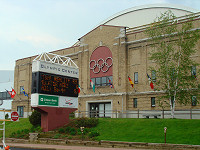 Entrance to both the 1932 and 1980 Olympic arenas.