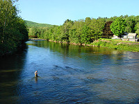 A typical Catskills scene