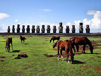 Ahu Tongariki.