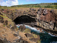 Legends endure of the Rapa Nui hiding in caves and practicing cannibalism during the dark years.