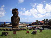 The harbor in Hanga Roa was alive each evening with fishing boats bringing in the days catch.