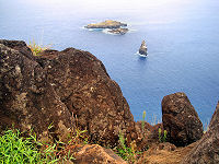 Bird eggs were retrieved from the islands off the coast of Ornogo.